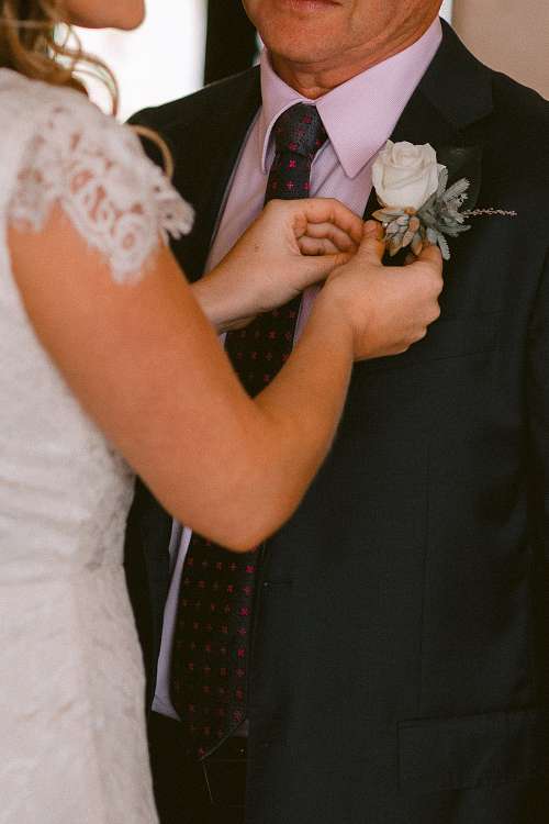Bride Getting Ready