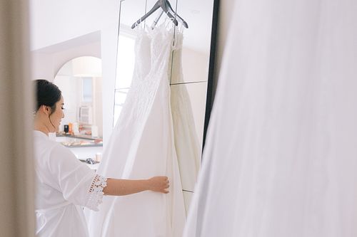 Bride Getting Ready
