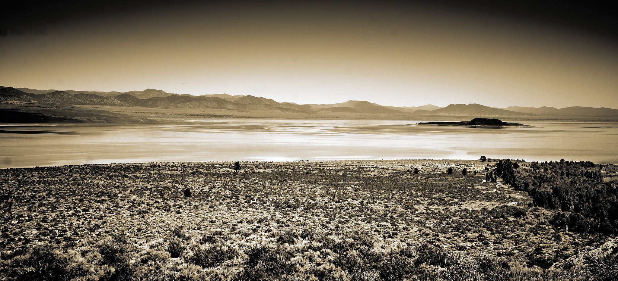 Complete Calm at Mono Lake - California