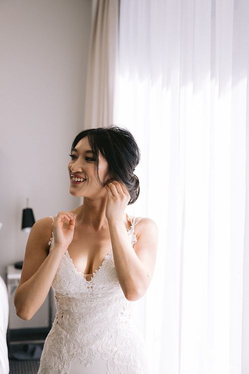 Groom Getting Ready