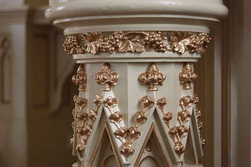 Restored Statue Pedestal made by Daprato