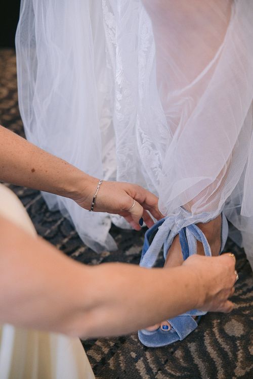 Bride Getting Ready