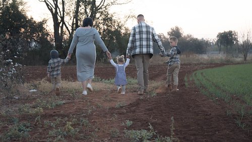 Calming walk for the kids