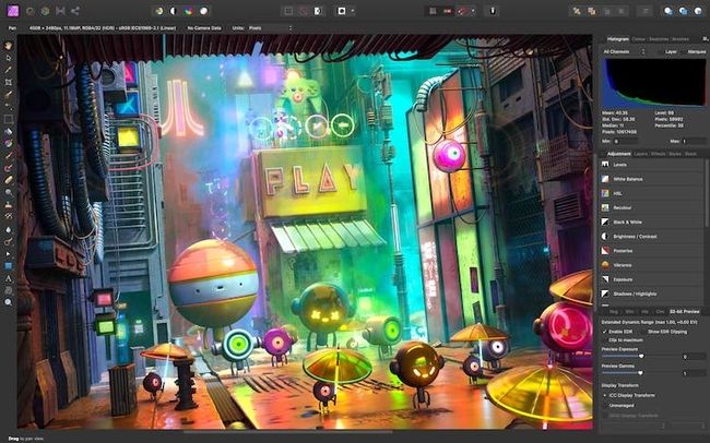 Affinity Photo - meilleure application de dessin pour iPad