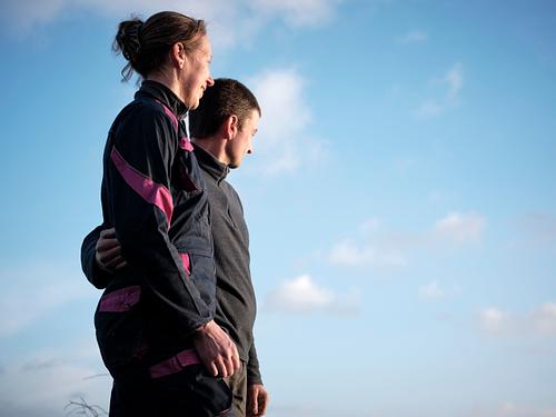 couple agriculteur portrait
