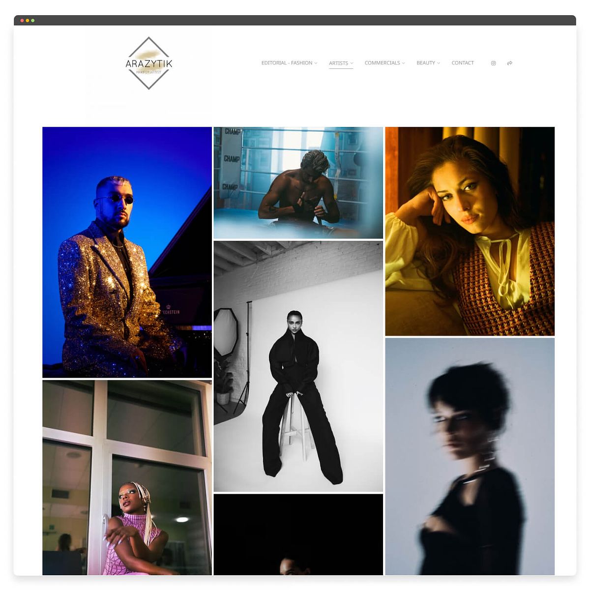 website of Arazytik