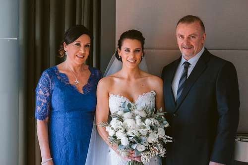Bride Getting Ready
