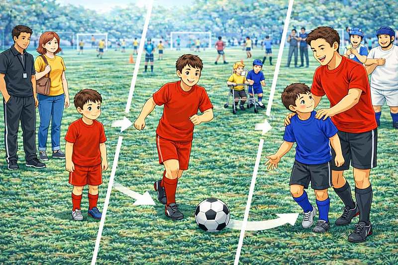 Übergänge und Entwicklung im inklusiven Fußball gestalten