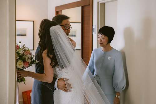 Bride Getting Ready