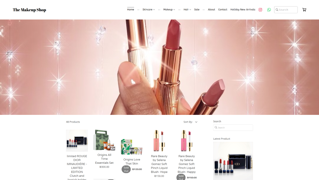 TM Shops Ecommerce Store