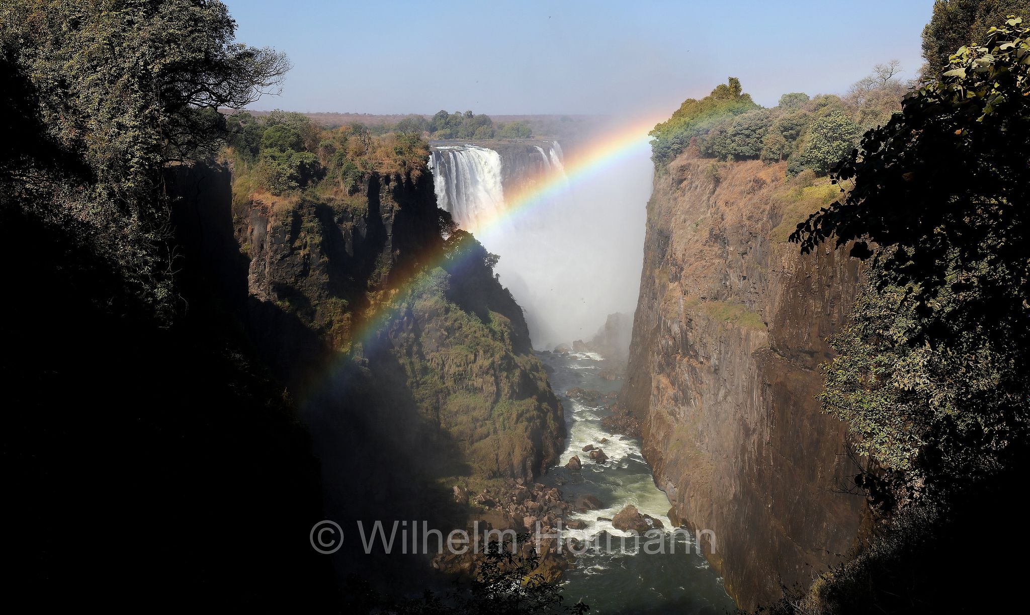 Victoria Falls, Victoriafälle, cascate Vittoria, Zambesi, Sambesi, Zimbabwe, Simbabwe