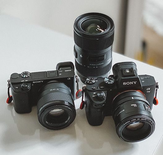 Triangolo della fotocamera