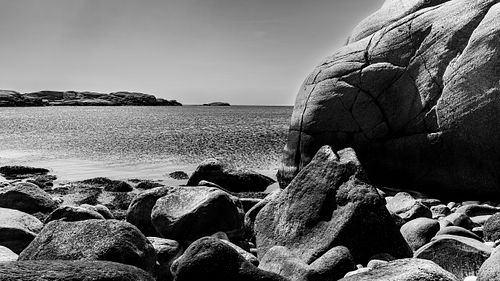 Rocky coast in Verdens Ende