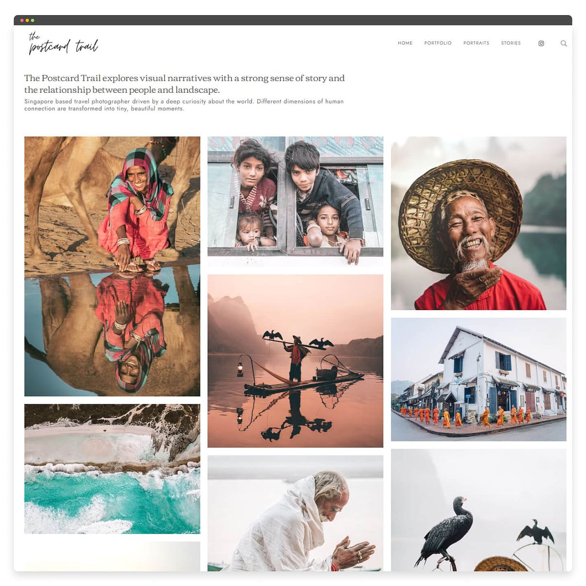 El sendero de las postales - Portafolio de fotografía de viajes