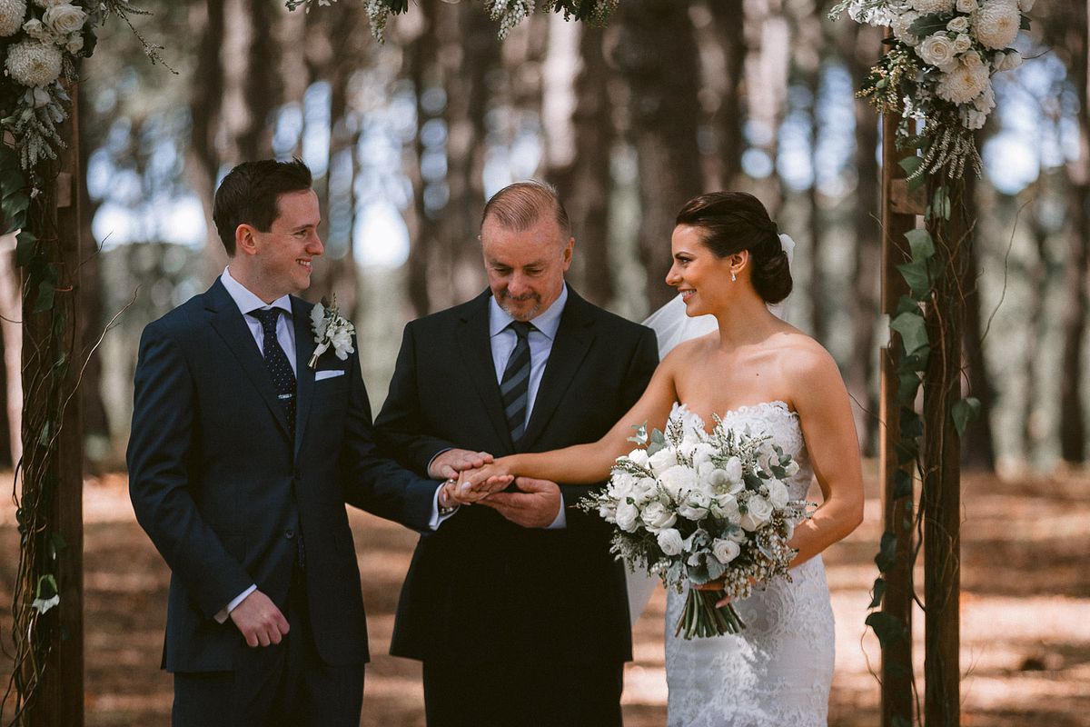 Wedding Ceremony at Centennial Park