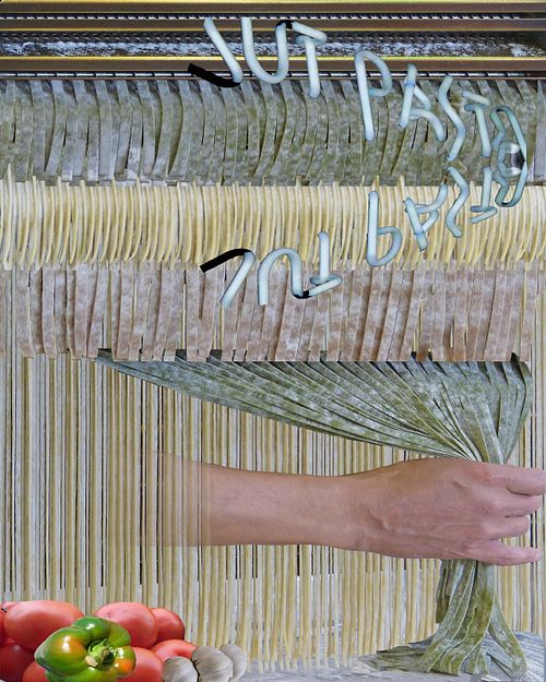 pasta, spaghetti, hand made