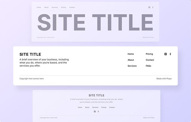 A Complete Guide to Website Footers