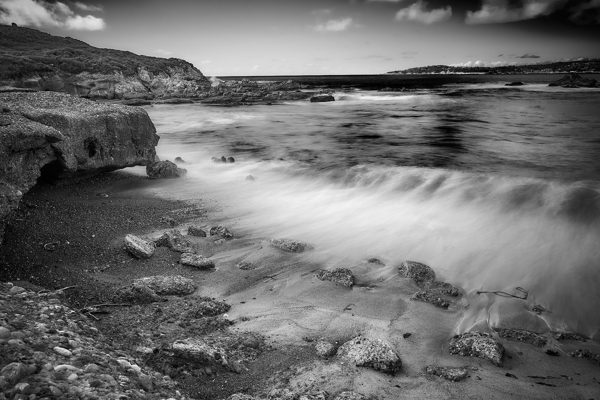 Surf Break at Point Lobos - Carmel, California