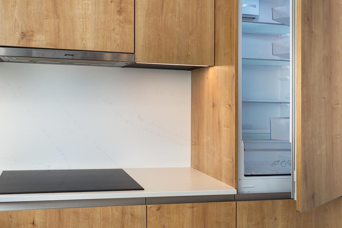 Fotografia imobili&aacute;ria de T1 de luxo com vista mar no Atlantic 