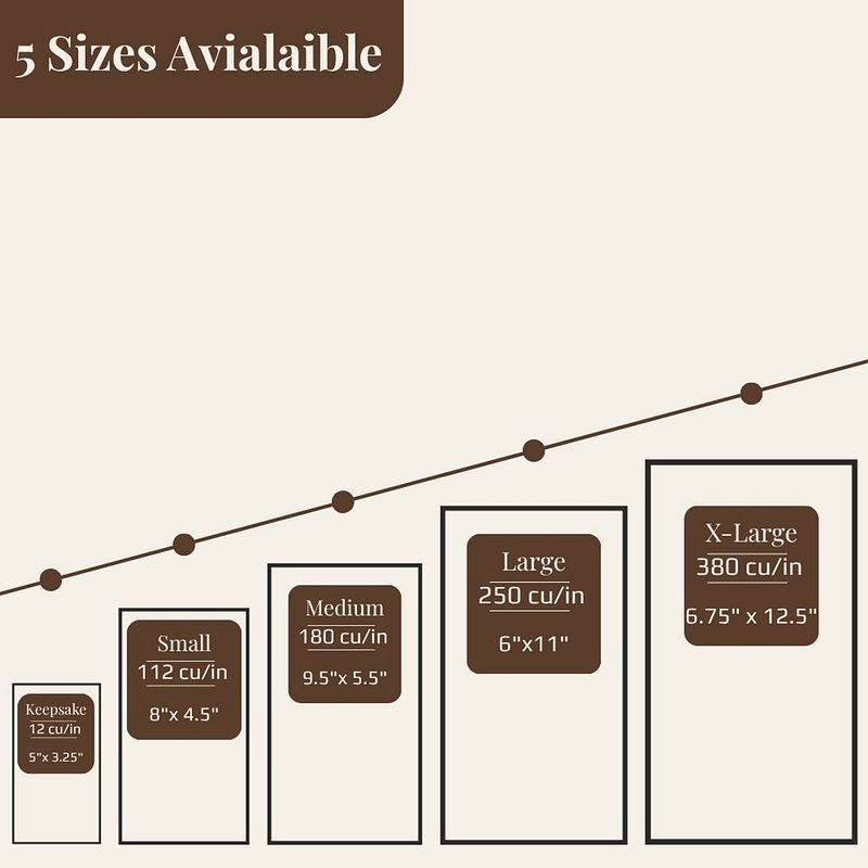 Heart Tree of Life Engraved Wooden Memorial Box for Ashes