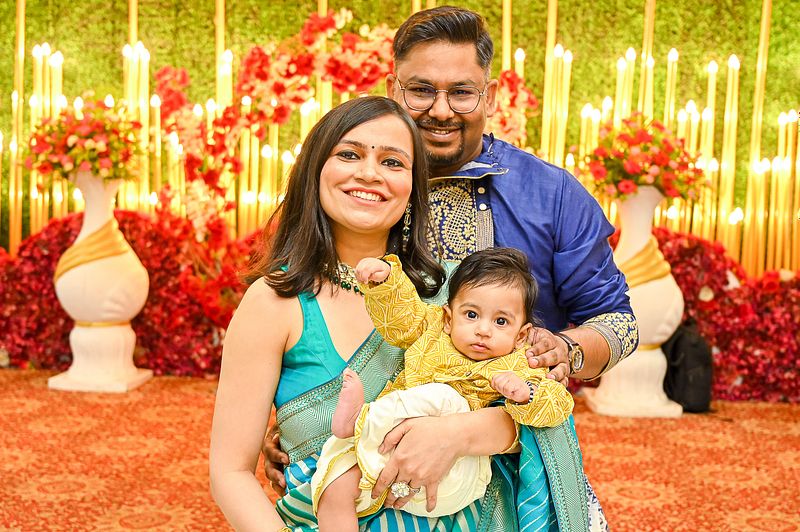 Ahaan's Annaprashan Ceremony