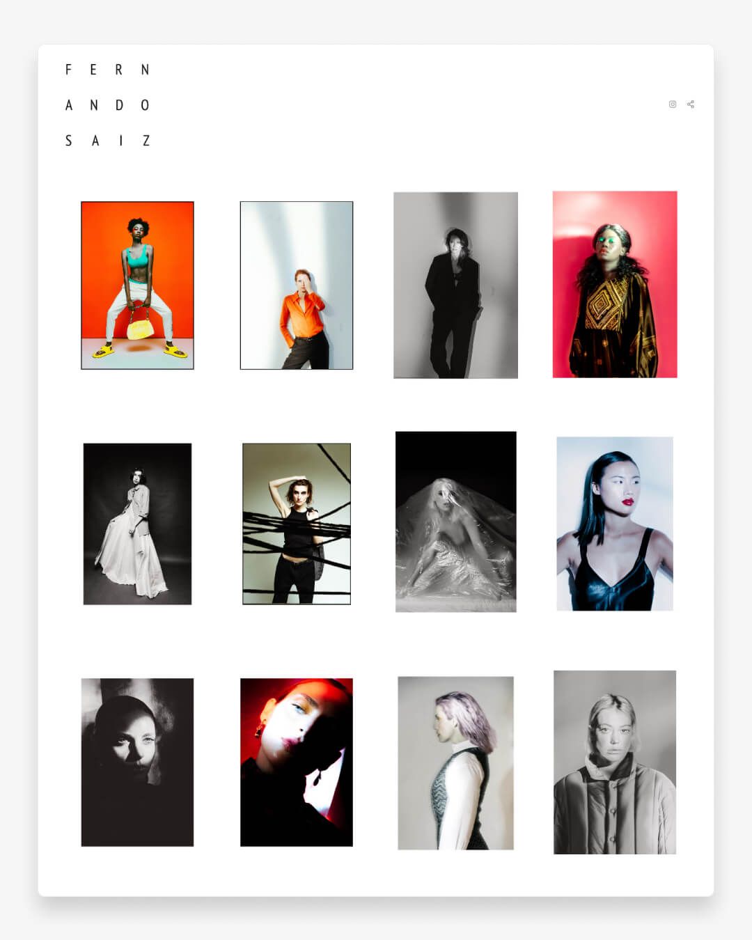 Modefotografieportfolio van Fernando Saiz