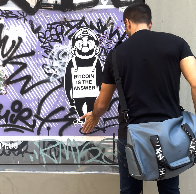 Street Cyber Bitcoin Squad Posters