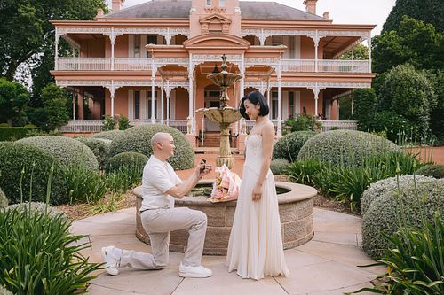 Surprise Proposal Photography at Retford Park National Trust