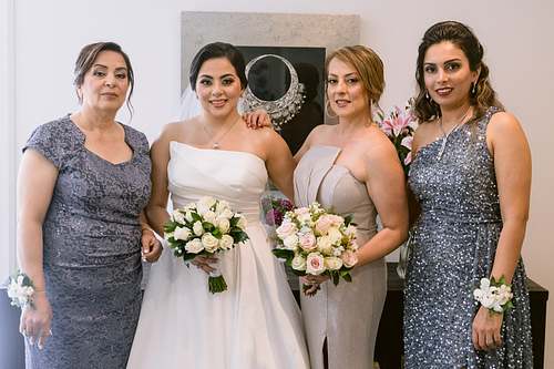 Bride Getting Ready