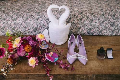 Bride Getting Ready