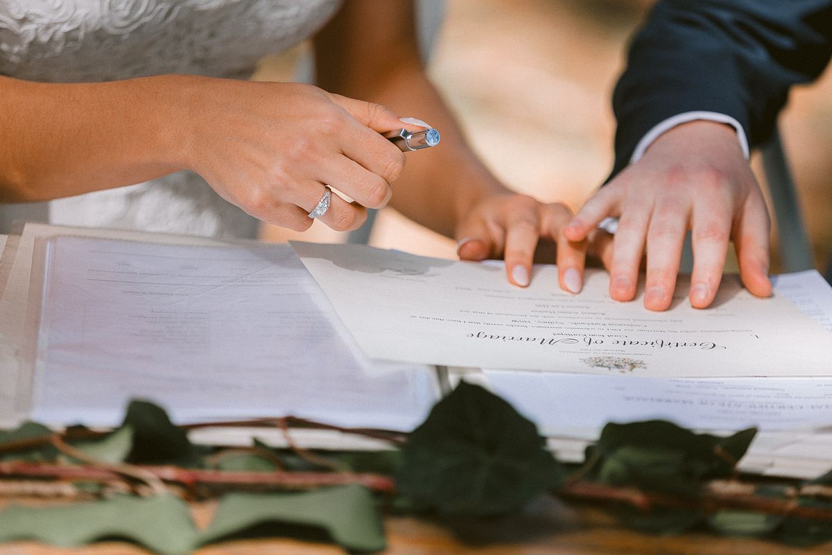 Wedding Ceremony at Centennial Park