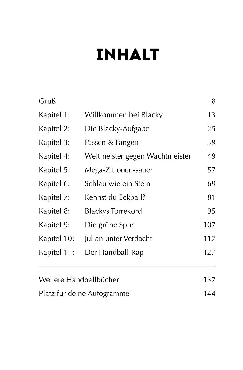 Band 4: SOS in der Handballschule - das Handballbuch mit Weltmeister Christian BLACKY Schwarzer