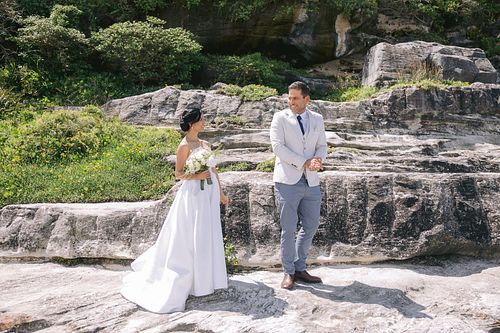 Bridal Portraits at Queenscliff, Manly
