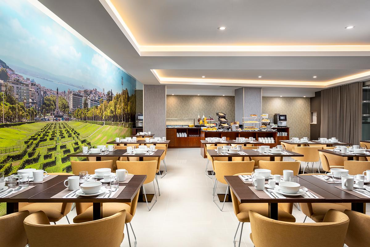 Sala de pequeno-almo&ccedil;o do Empire Marqu&ecirc;s Hotel