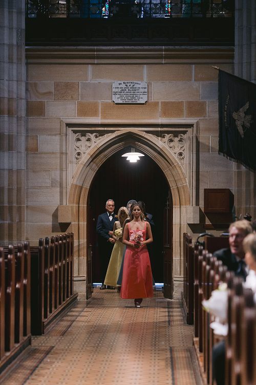 Church Wedding Ceremony at St Philip's Anglican Church