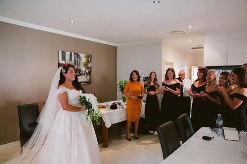 Bride Getting Ready