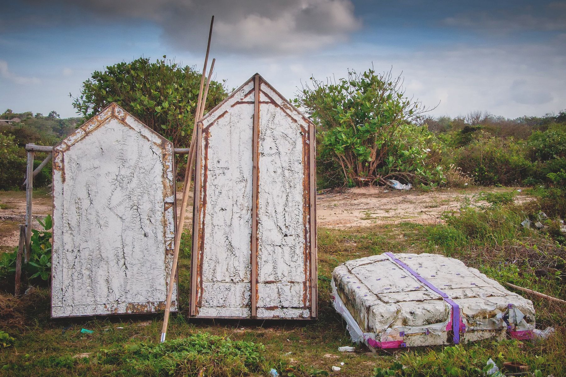 Seaweed Farming Boats - Nusa Dua, Bali