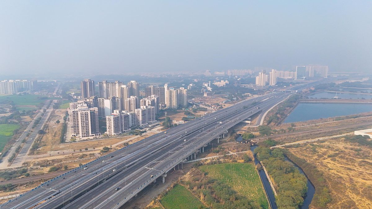 Dwarka Expressway, Aerial Photography, Drone Photography, Aerial Drone Survey