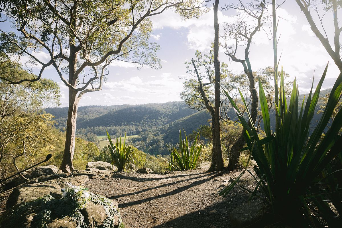 Wedding Ceremony at Glenworth Valley Wilderness Adventures