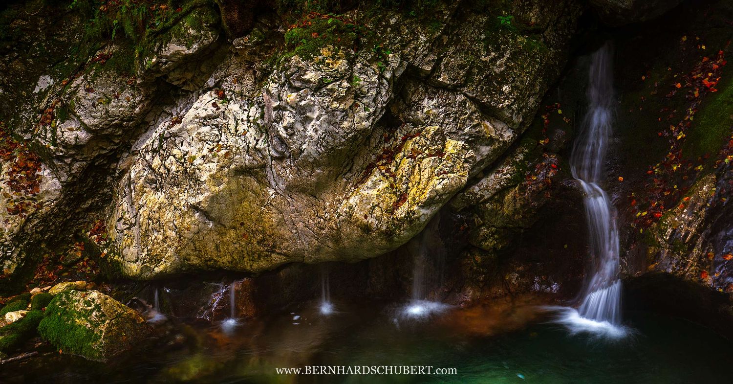 Waterfalls in steps