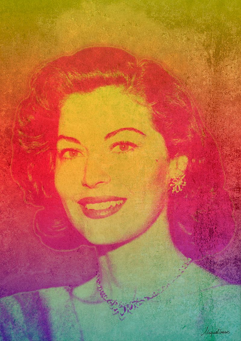 Avda Gardner Portrait