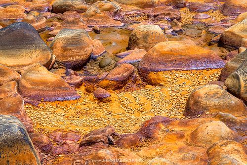 Toxische Salzablagerungen