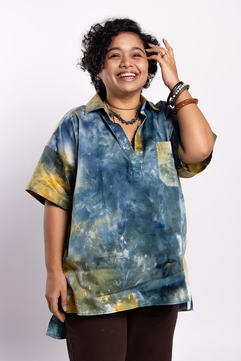 Popover Kurta Shirt - Golden Hour