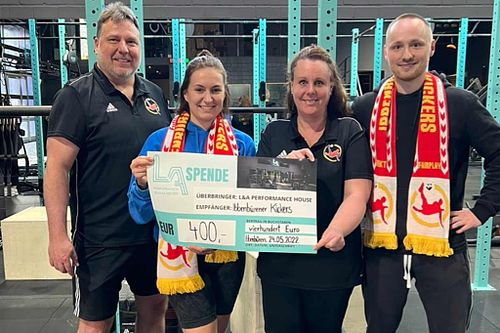 Gemeinsam stark &ndash; 400 Euro durch sportliche Challenge