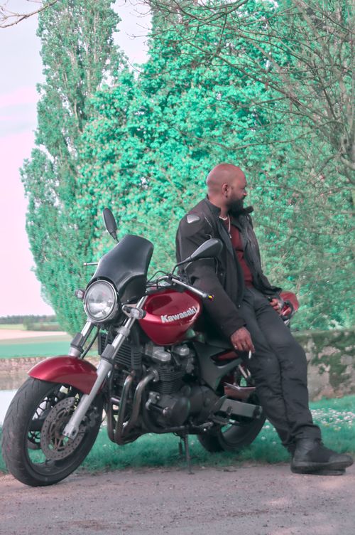 photographe portrait Paris contre-jour lumière dorée