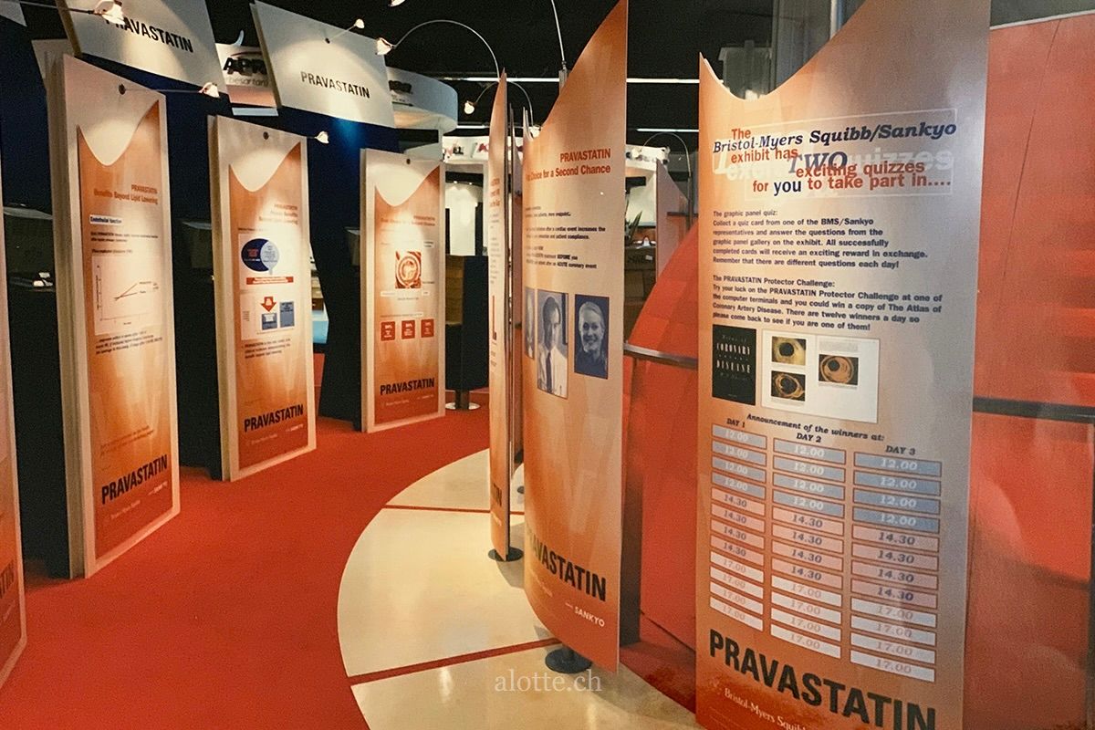 Bristol-Myers Squibb BMS tradeshow booth | Martin Potter Photosound