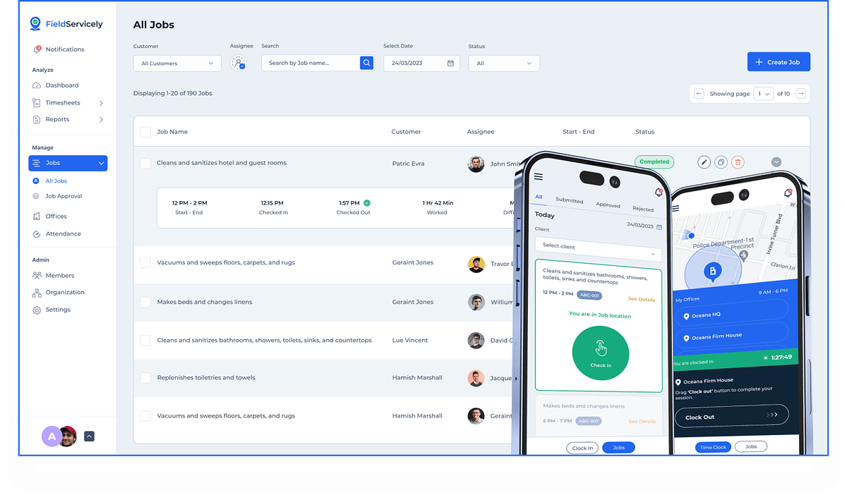 Acuerdo BFCM de FieldServicely