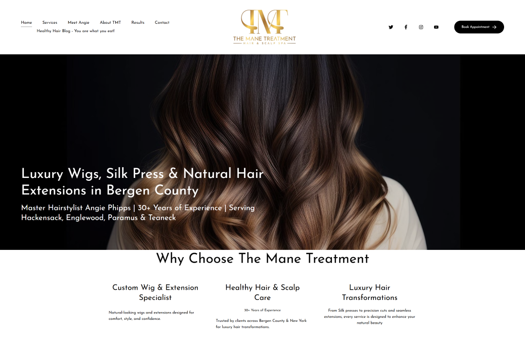 The Mane Treatment&rsquo;s Hairstyling Portfolio