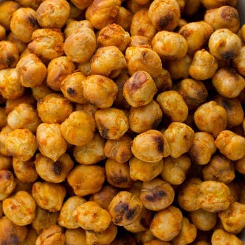 Roasted Edamame or Dry-Roasted Chickpeas
