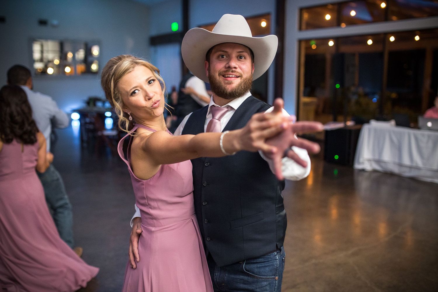 cowboy couple wedding New Braunfels TX